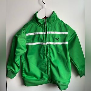 Green Puma Track Jacket 18m